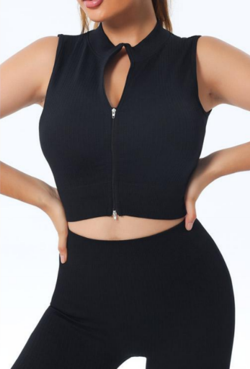 RIBBED VEST TOP