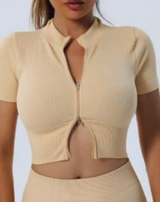 Ribbed Vest Top Piece