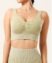 Patterned Set Piece Bra