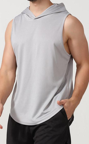 Sleeveless Hooded Tank